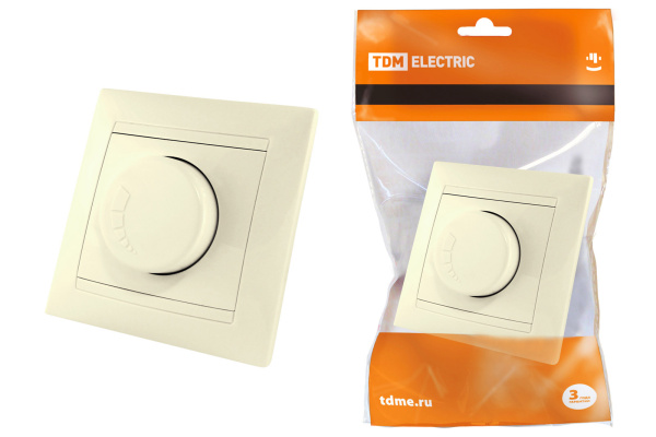 TDM Светорегулятор RL 300 Вт сл. кость "Лама" SQ1815-0109