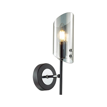 Lumion 4402/1W LN19 062 хром, черный Бра E14 1*40W 220V NOLAN