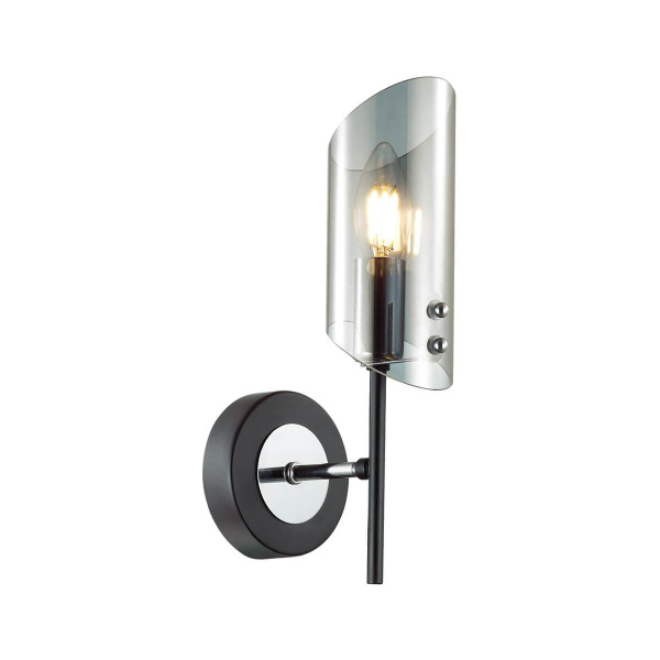 Lumion 4402/1W LN19 062 хром, черный Бра E14 1*40W 220V NOLAN