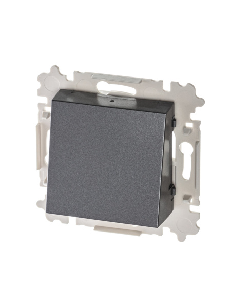 ABB EPJ Levit сталь / дымчатый чёрный Кабельный вывод, сталь 2CHH480034A6069