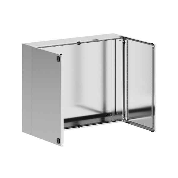 Купить DKC Корпус навесной STH с М/П двухдверный из нержавеющей cтали AISI304 ВхШхГ 800x1000x200 мм, без фланца