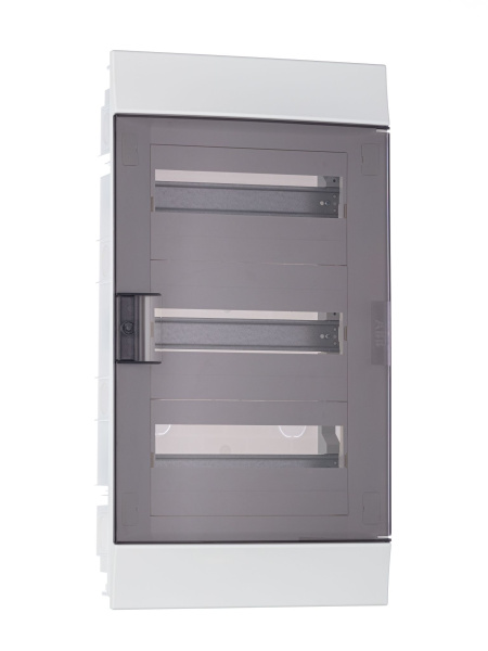 Купить ABB Mistral41 Бокс в нишу 36М прозрачная дверь 3 ряда (c клемм) 1SLM004101A2207