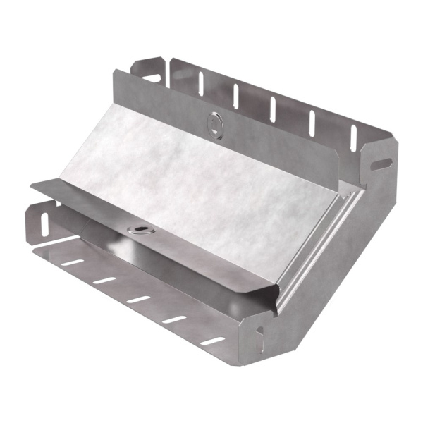 Промрукав Угол вертикальный внутренний 90 градусов с крышкой Стандарт 300х50 PR16.0532