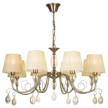 Freya Classic Peta Бронза Люстра E14 40W FR2004PL-08BZ