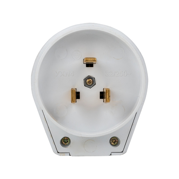 Купить EKF PROxima Вилка для разъема РШ-ВШ 32А 250В 2P+PE пластиковая бел.