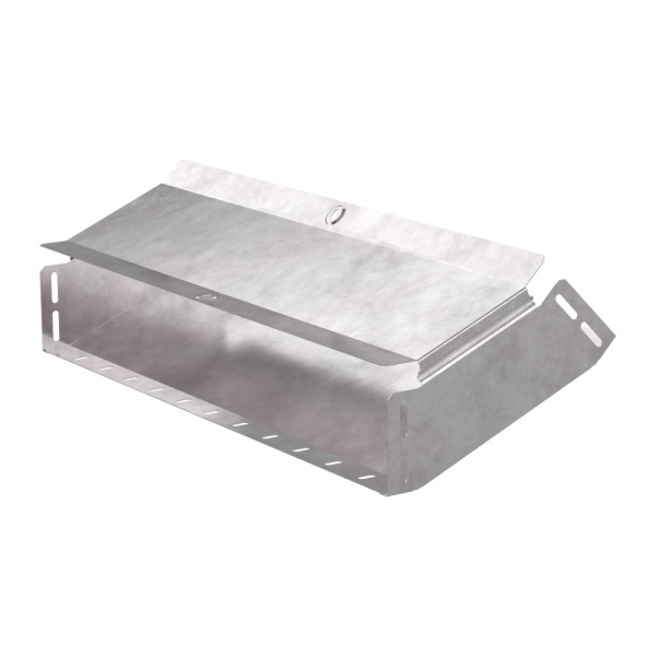 Промрукав Угол вертикальный внутренний 45 градусов с крышкой Стандарт 600х100 PR16.0600