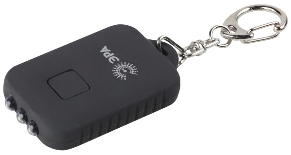 ЭРА B27 Фонарь LED брелок, солн. батарея, пластик