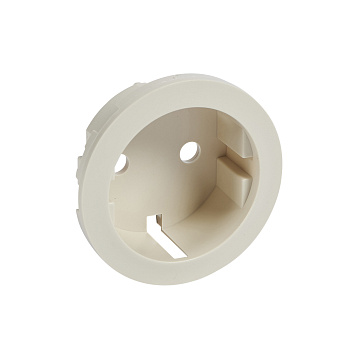 Legrand Celiane Беж Накладка розетки с/з, для винт и безвинт зажимов (мех 67153, 67161) 066227