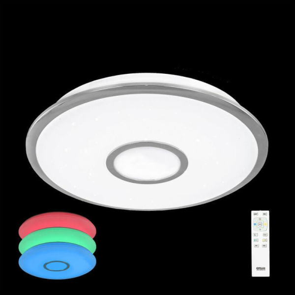 Купить Citilux CL70380RGB Старлайт Хром LED Светильник с пультом