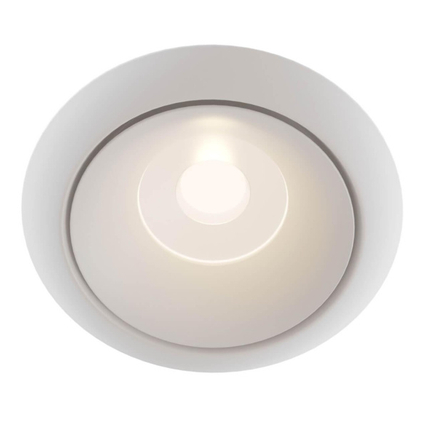 Купить Maytoni Technical Yin Белый Встраиваемый светильник GU10 50W DL030-2-01W