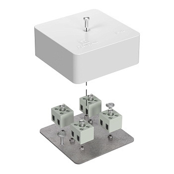 Промрукав Коробка огнестойкая для кабель-канала 40-0450-FR2.5-8 Е15-Е120 75х75х30