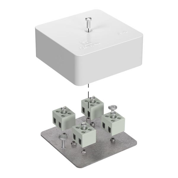 Промрукав Коробка огнестойкая для кабель-канала 40-0450-FR2.5-8 Е15-Е120 75х75х30