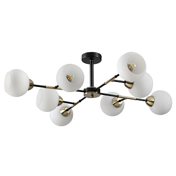 Lumion 4595/8C COMFI черный, бронза Люстра Потолочная E27 8*40W 220V ROWAN