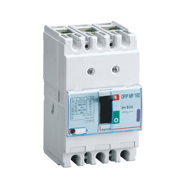 Legrand DPX3 250ER Мотор 3P 63A 16kA 420713