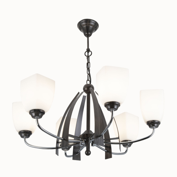 Citilux CL129161 Марго Хром+Венге Светильник Люстра