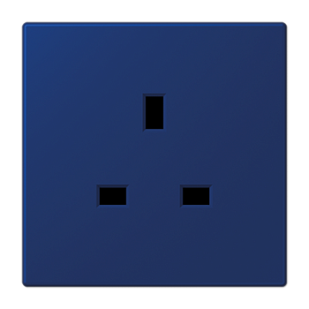 JUNG Накладка для механизма розетки арт. 3521EINS дюропласт Les Couleurs® Le Corbusier LC2521P4320T