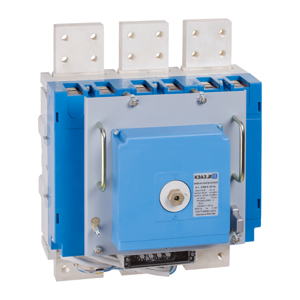 Купить КЭАЗ Выключатель автоматический ВА55-43-344730-2000А-690AC-НР230AC/220DC-ПЭ230AC-УХЛ3 (РП 10-22 ) 229327