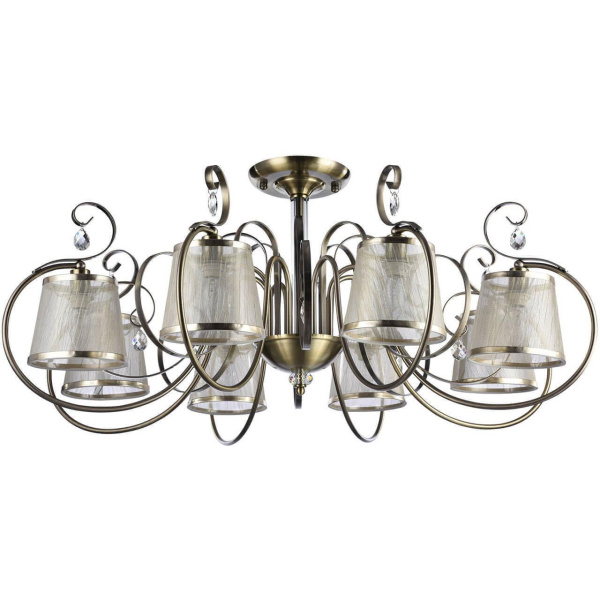 Freya Classic Simone Бронза Потолочный светильник E14 40W FR2020-CL-08-BZ