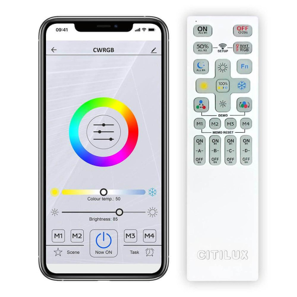 Купить Citilux Светильник Старлайт Хром Смарт RGB CL703AK80G