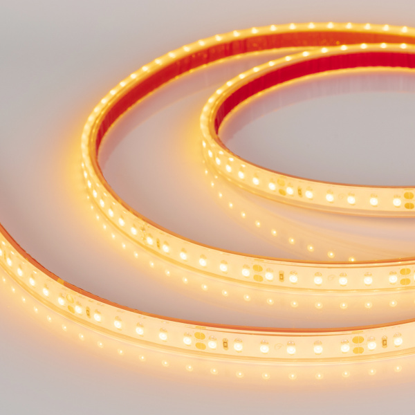 Купить Arlight Светодиодная лента герметичная RTW-PGS-A120-11mm 24V Yellow (9.6 W/m, IP67, 2835, 5m) (-) 015133(2)