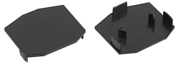 ЭРА Трековый светильник TRM-PC20-EC-B торцевая заглушка для профиля