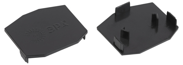 ЭРА Трековый светильник TRM-PC20-EC-B торцевая заглушка для профиля