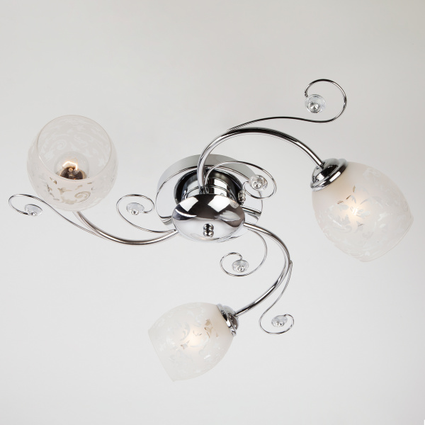 Eurosvet Люстра 9677/3 хром 00000076894