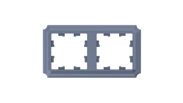 Systeme Electric AtlasDesign Antique Грифель Рамка 2-ая, универсальная