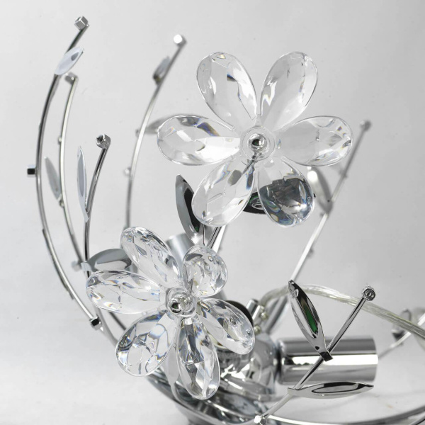 Купить Lussole LGO Металл Хром /  Акрил Люстра E14 GRLSP-0184