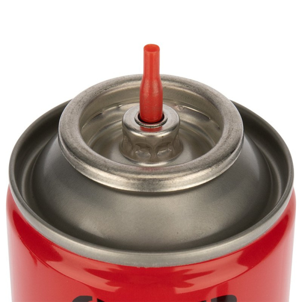 Газ для зажигалок, метал.баллон, 200мл. (5 Переходников) Rexant 09-1424