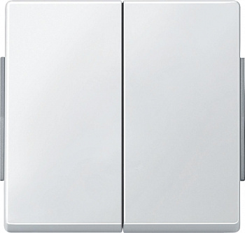 SE Merten Aquadesign Полярно-Бел Клавиша 2-ая IP44 MTN343519