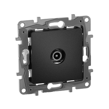 Legrand Etika Антрацит Розетка TV оконечная 672665