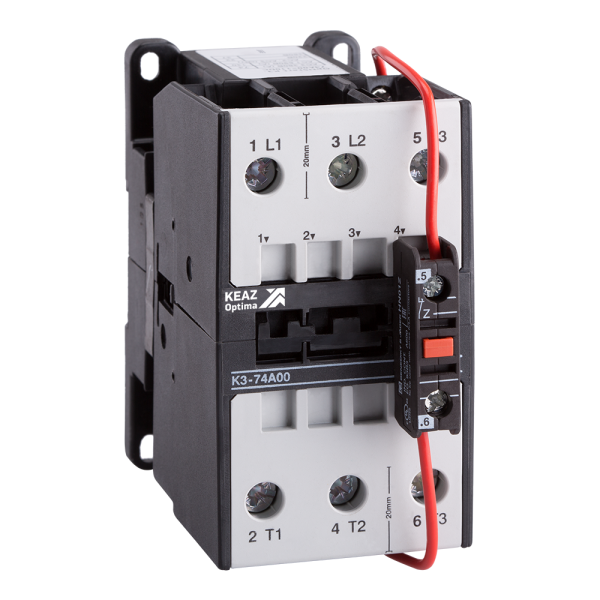 Купить КЭАЗ Контактор OptiStart K3-74A00=24DC 117221