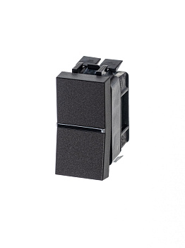 ABB NIE Zenit Антрацит Переключатель 1-клавишный 1 мод 2CLA210200N1801