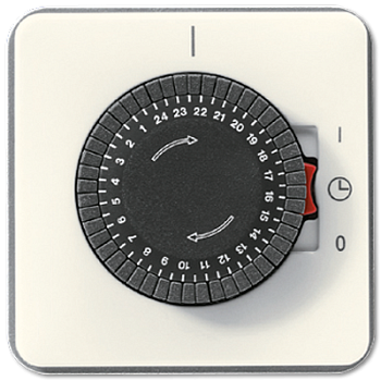 JUNG CD 500/CD plus Бежевый Таймер поворотный суточный (шаг программы 30 мин) CD5024