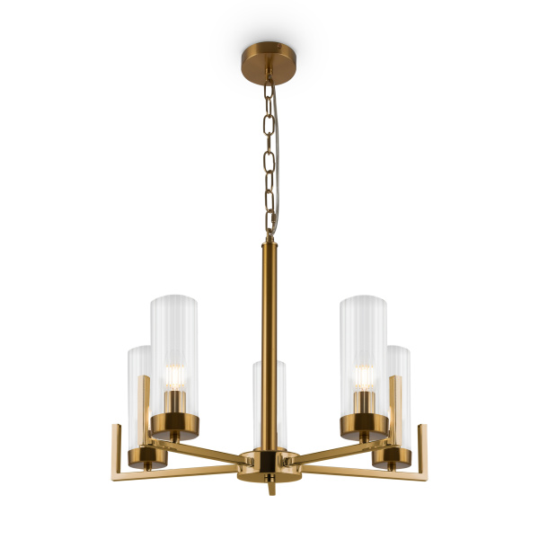 Freya Подвесной светильник Латунь Adeline FR5214PL-05BS