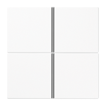 JUNG KNX Белый Набор клавиш для Сенсор-модуль , 4-ой LS404TSAWW