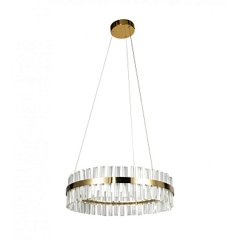 Kink Light 07660A,36 Подвес Лира латунь d60 h150 Led 52W (3000K)