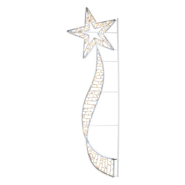 NEON-NIGHT Фигура световая «Хвост кометы» 75х250 см, 160 LED, цвет свечения теплый белый/белый 501-536