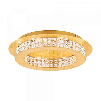 Eglo 39405 Светодиодный потолочн светильник PRINCIPE, 10x3,15W(LED), сталь, золотистый, кристаллы, прозрачный