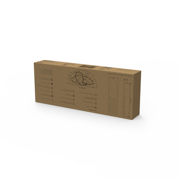 Купить Gauss Светильник уличный Avenue 80W 8000lm 3000K 190-250V IP65 420*160*57мм черный КСС "Ш" LED 1/10 629534180