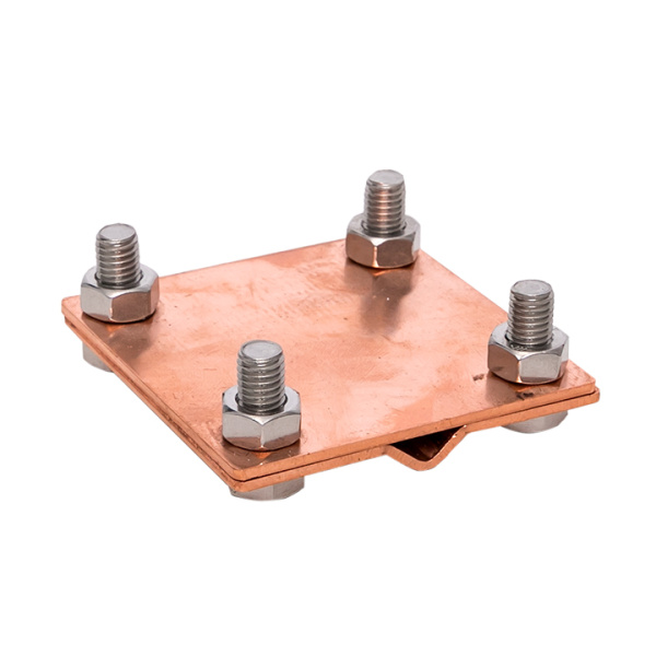 Купить EKF PROxima Зажим универсальный полоса 40 - прут 10 (пластина 70*70мм) Cu