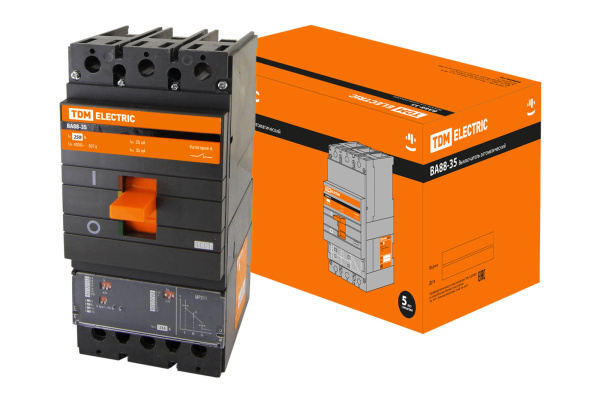 TDM ВА88-35 3Р 250А 35кА с эл. расц. SQ0707-0096