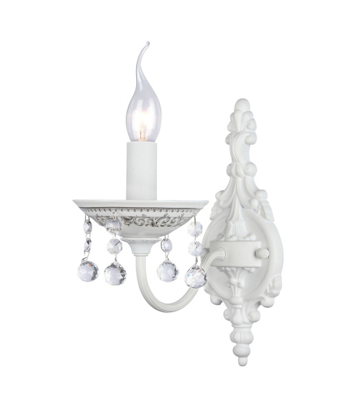 Купить Maytoni Elegant Bellona Белый Бра 1xE14 60W ARM386-01-W