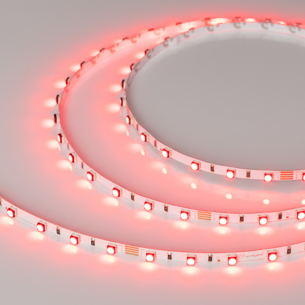 Купить Arlight Светодиодная лента MINI-F60-5mm 24V RGB (6 W/m, IP20, 3535, 5m) (узкая) 025706(2)