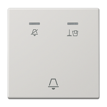 JUNG Клавиша для гостиничных кнопочных модулей 531KO5EUM24 или 531KO5EUM230, светло-серый LSCUKO5MLG