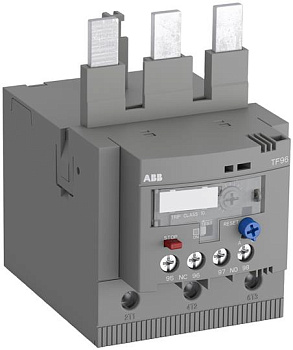 ABB TF96-96 Реле перегрузки тепловое диапазон уставки 84.0 - 96.0А для контакторов AF80, AF96 1SAZ911201R1006 ABB TF96-96 Реле перегрузки тепловое диапазон уставки 84.0 - 96.0А для контакторов AF80, AF96 1SAZ911201R1006