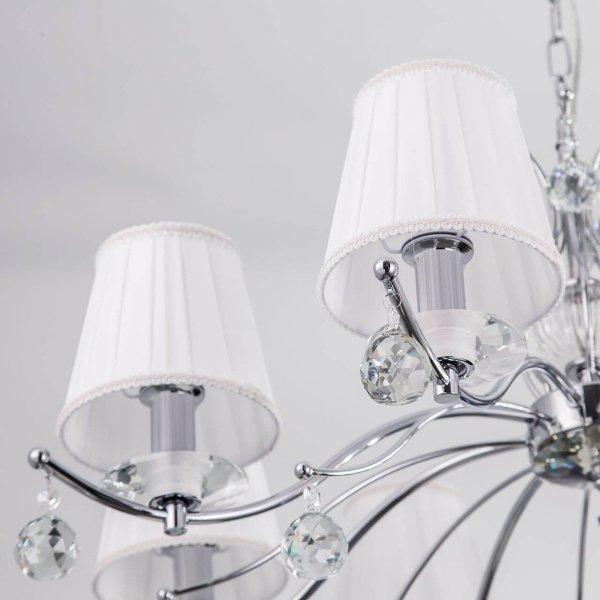 Купить Citilux CL438181 Шелли Хром+Белый Светильник Люстра