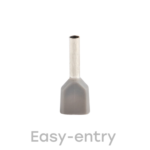 Купить EKF PROxima Наконечник штыревой втулочный изолированный НШвИ(2) 0,75-8 (50шт.)