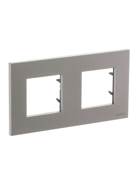 Купить ABB NIE Zenit Шампань Рамка 2-я 2+2 мод 2CLA227200N1901